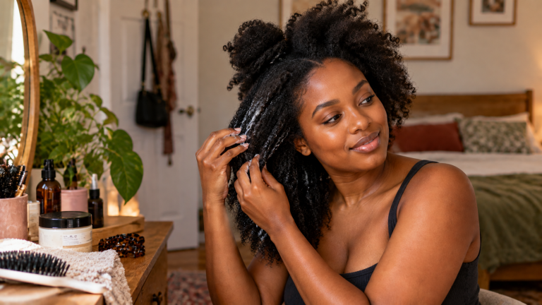 How to Build a 4C Hair Care Routine That Actually Works